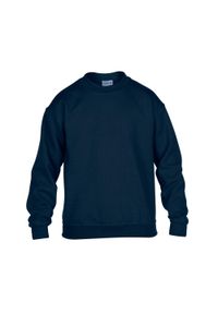 GILDAN - Bluza Dziecięca Heavy Blend Crew Neck. Kolor: niebieski