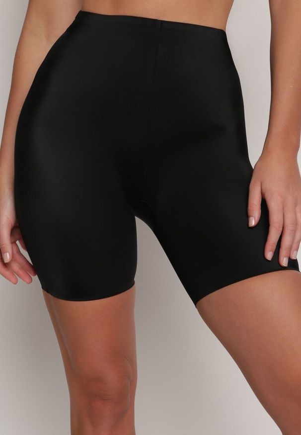 Renee - Czarne Elastyczne Majtki Modelujące High Waist Swierisa. Stan: podwyższony. Kolor: czarny