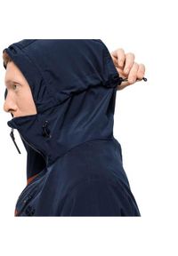 Kurtka uniwersalna męska Jack Wolfskin 13064113740. Typ kołnierza: kaptur. Kolor: wielokolorowy. Materiał: syntetyk. Styl: klasyczny. Sport: wspinaczka
