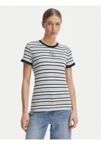 Guess T-Shirt W6GI18 K3040 Niebieski Classic Fit. Kolor: niebieski #1