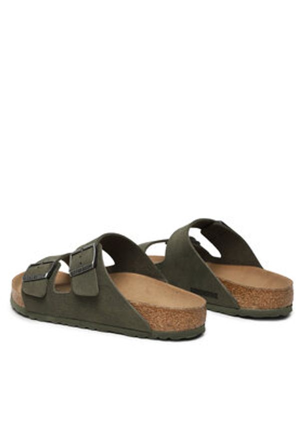 Birkenstock Klapki Arizona 1024550 Khaki. Kolor: brązowy. Materiał: syntetyk