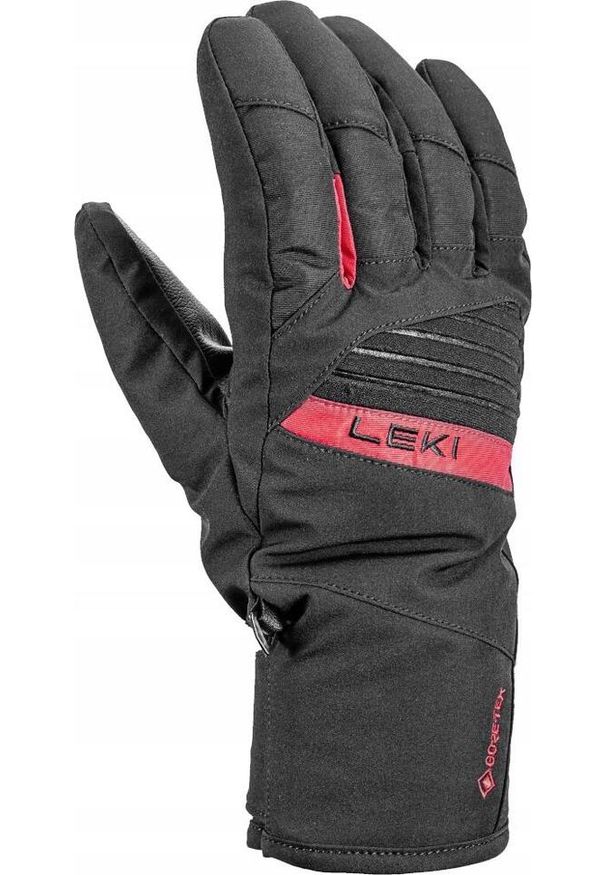 Rękawice narciarskie dla mężczyzn Leki Cosmos. Kolor: wielokolorowy, czarny, czerwony. Sezon: zima. Sport: narciarstwo