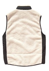 Lee - MĘSKI BEZRĘKAWNIK LEE SHERPA GILET OFF WHITE L87VVFMK. Długość rękawa: bez rękawów #3