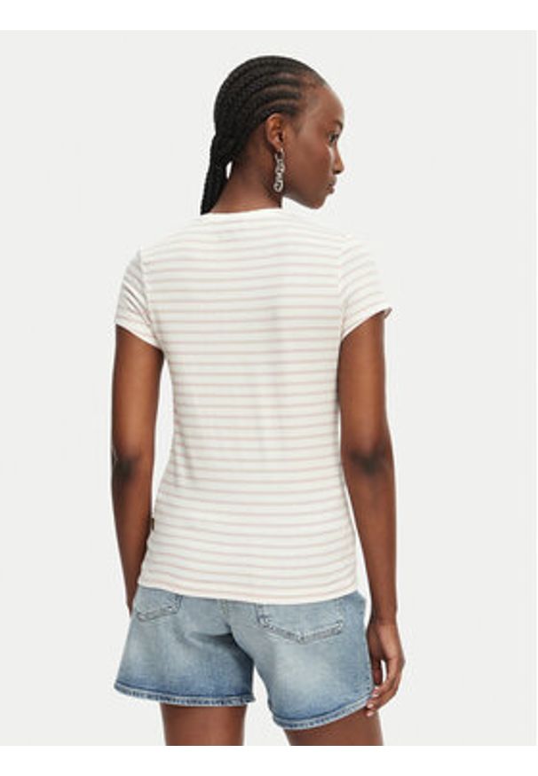 G-Star RAW - G-Star Raw T-Shirt Eyben D24533-D244 Biały Regular Fit. Kolor: biały. Materiał: bawełna