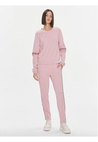 Liu Jo Sport Bluza TF3150 J6182 Różowy Regular Fit. Kolor: różowy. Materiał: wiskoza. Styl: sportowy #6