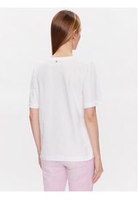 Marc Aurel T-Shirt 7427 7000 73566 Biały Regular Fit. Kolor: biały. Materiał: bawełna #6