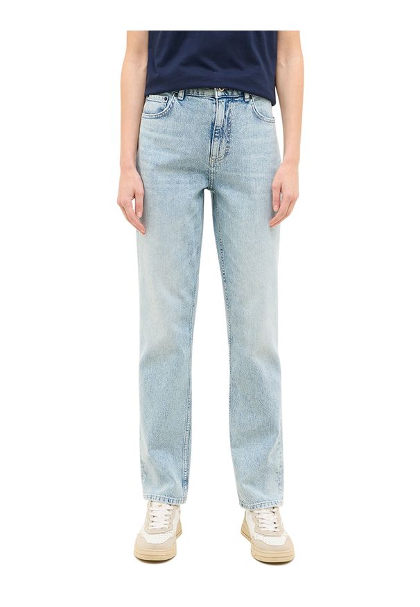 Damskie Spodnie jeansowe Mustang Style Brooks Straight Denim Blue 1016550 5000 315