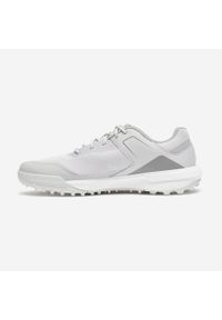 INESIS - Buty do golfa męskie WW500. Kolor: szary. Materiał: kauczuk. Szerokość cholewki: normalna. Sport: golf
