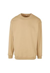 BUILD YOUR BRAND - Bluza Z Okrągłym Dekoltem Unisex Dla Dorosłych. Kolor: beżowy