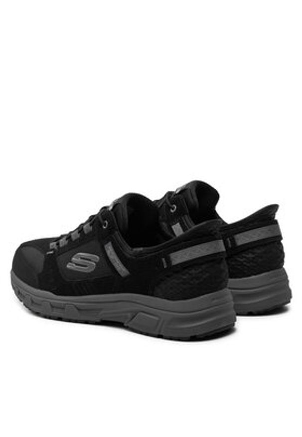 skechers - Skechers Sneakersy 237450 BKCC Czarny. Kolor: czarny. Materiał: skóra