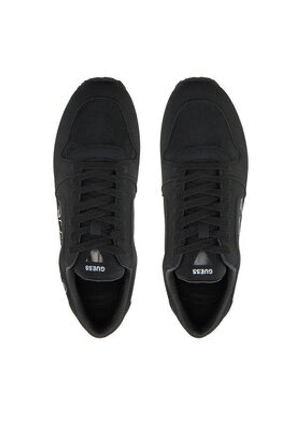 Guess Sneakersy FMPARO ELE12 Czarny. Kolor: czarny. Materiał: skóra