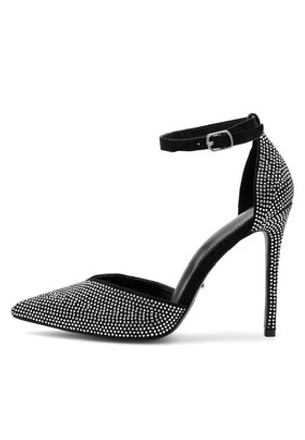 DeeZee Szpilki KL-HT92831-70 Czarny. Kolor: czarny. Materiał: materiał. Obcas: na szpilce