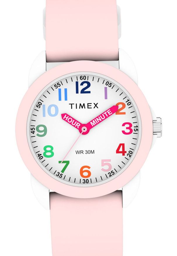 Timex Zegarek Timex TW2W92000 dziecięcy różowy .. Kolor: różowy
