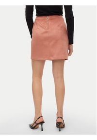 Vero Moda Spódnica mini Donnadina 10210430 Różowy Regular Fit. Kolor: różowy. Materiał: syntetyk