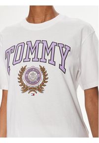 Tommy Jeans T-Shirt Varsity DW0DW17824 Biały Relaxed Fit. Kolor: biały. Materiał: bawełna #2