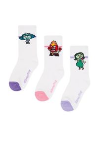 Skarpety długie INSIDE OUT 2. Kolor: biały #1