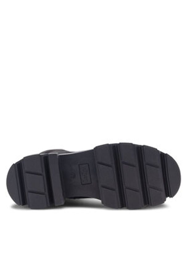 DeeZee Botki WS5598-23 Czarny. Kolor: czarny. Materiał: materiał