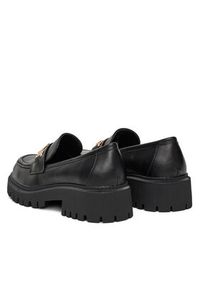 DeeZee Loafersy H101202-01 Czarny. Kolor: czarny. Materiał: skóra #4