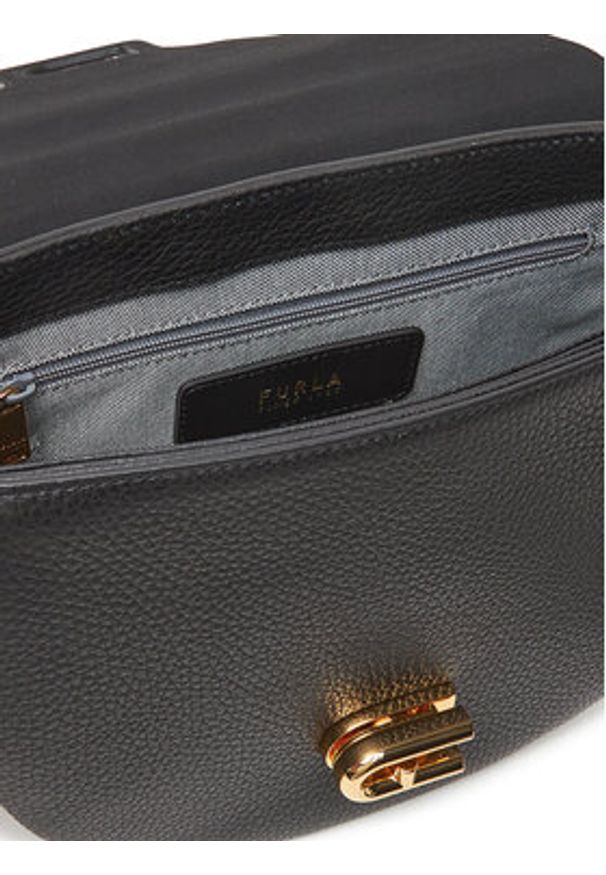 Furla Torebka Lotus WB01605 BX3916 N9800 Czarny. Kolor: czarny. Materiał: skórzane