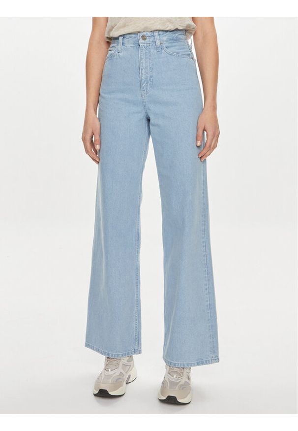 Calvin Klein Jeansy K20K206579 Niebieski Wide Leg. Kolor: niebieski