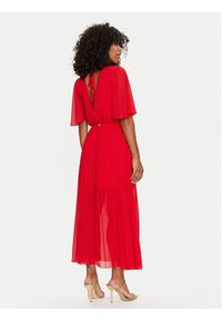 Dixie Sukienka codzienna A319J027A Czerwony Regular Fit. Okazja: na co dzień. Kolor: czerwony. Materiał: syntetyk. Typ sukienki: proste. Styl: casual