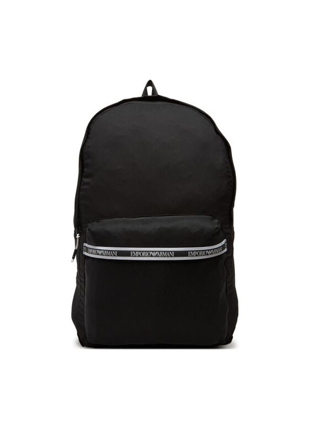 Emporio Armani Plecak EX000002 AF12512 UC001 Czarny. Kolor: czarny. Materiał: materiał