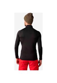 Koszulka termoaktywna Rossignol Classique 1/2 Zip czarna. Kolor: czarny