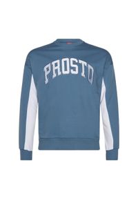 Prosto - Bluza męska PROSTO Crewneck Splork. Kolor: niebieski