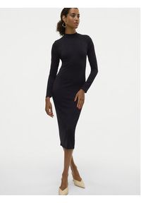 Vero Moda Sukienka codzienna Mary 10314441 Czarny Slim Fit. Okazja: na co dzień. Kolor: czarny. Materiał: wiskoza. Typ sukienki: proste. Styl: casual #6
