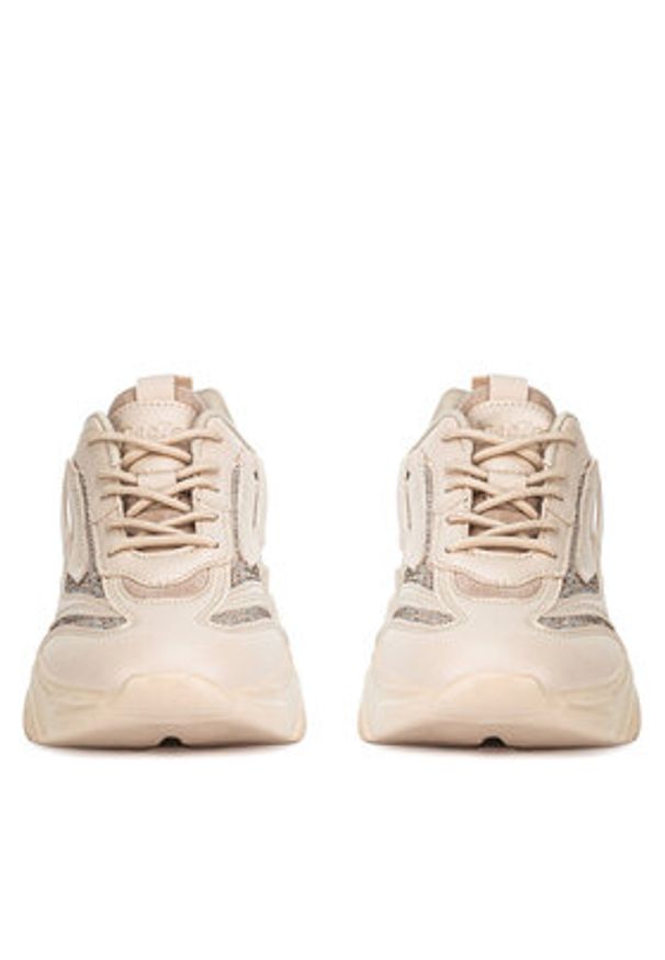 DeeZee Sneakersy WAG1250003A Beżowy. Kolor: beżowy. Materiał: materiał
