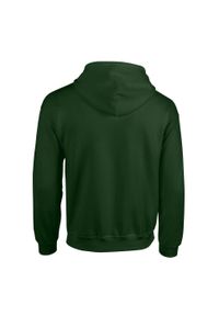 GILDAN - Bluza Z Kapturem Dla Dorosłych Unisex Heavy Blend Full Zip. Typ kołnierza: kaptur. Kolor: czerwony, wielokolorowy, zielony
