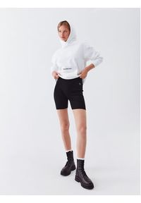 Calvin Klein Jeans Szorty sportowe J20J221515 Czarny Slim Fit. Kolor: czarny. Materiał: lyocell #3