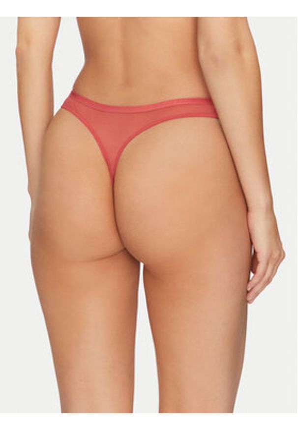 Hunkemöller Stringi Arabella 206330 Czerwony. Kolor: czerwony. Materiał: syntetyk