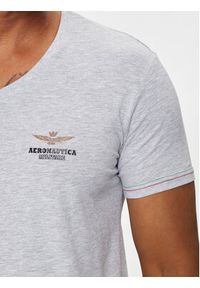 Aeronautica Militare T-Shirt AM1UTI004 Szary Regular Fit. Kolor: szary. Materiał: bawełna #5