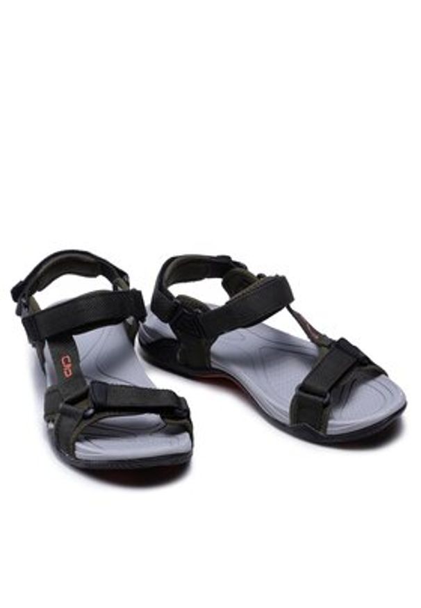 CMP Sandały Hamal Hiking Sandal 38Q9957 Zielony. Kolor: zielony. Materiał: materiał