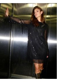 Noisy may - Noisy May Sukienka koktajlowa Starlet 27031991 Czarny Loose Fit. Kolor: czarny. Materiał: syntetyk. Styl: wizytowy #3