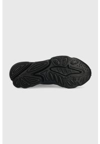 adidas Originals sneakersy Ozweego kolor czarny. Nosek buta: okrągły. Zapięcie: sznurówki. Kolor: czarny. Materiał: guma