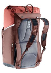 Plecak Miejski Deuter Xberg 25L. Kolor: czerwony, brązowy, wielokolorowy