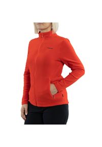 Bluza techniczna damska Viking Tesero Lady, polar. Kolor: czerwony. Materiał: polar