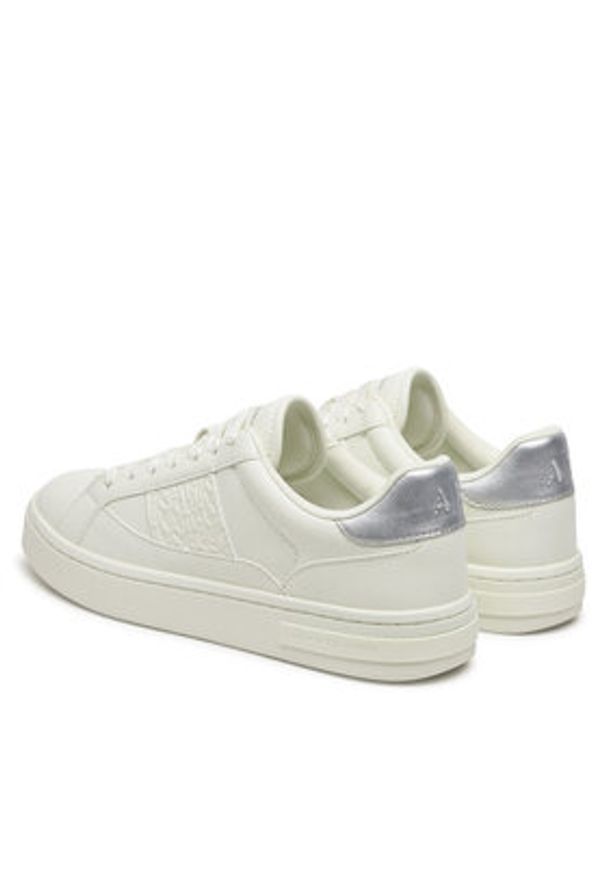 Armani Exchange Sneakersy XDX177 XV918 M801 Biały. Kolor: biały. Materiał: materiał