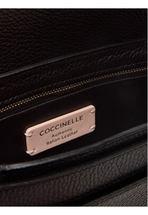 Coccinelle Torebka E1 SSL 15 01 01 Czarny. Kolor: czarny. Materiał: skórzane