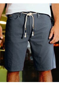 Sinsay - Szorty jeansowe - niebieski. Kolor: niebieski. Materiał: jeans