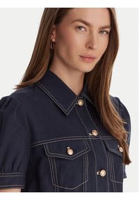 Guess Kurtka jeansowa W6GL08 W1804 Granatowy Regular Fit. Kolor: niebieski. Materiał: syntetyk #4