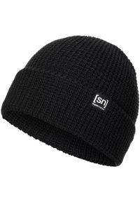 Czapka SUPER.NATURAL City Beanie. Kolor: czarny