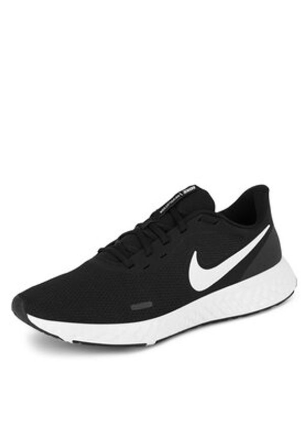 Nike Sneakersy BQ3204-002 Czarny. Kolor: czarny. Materiał: materiał