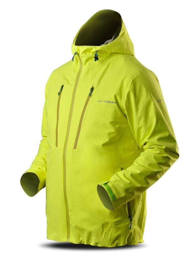TRIMM - Kurtka Trimm INTENSE. Kolor: niebieski, wielokolorowy, żółty. Materiał: materiał. Sport: wspinaczka, turystyka piesza