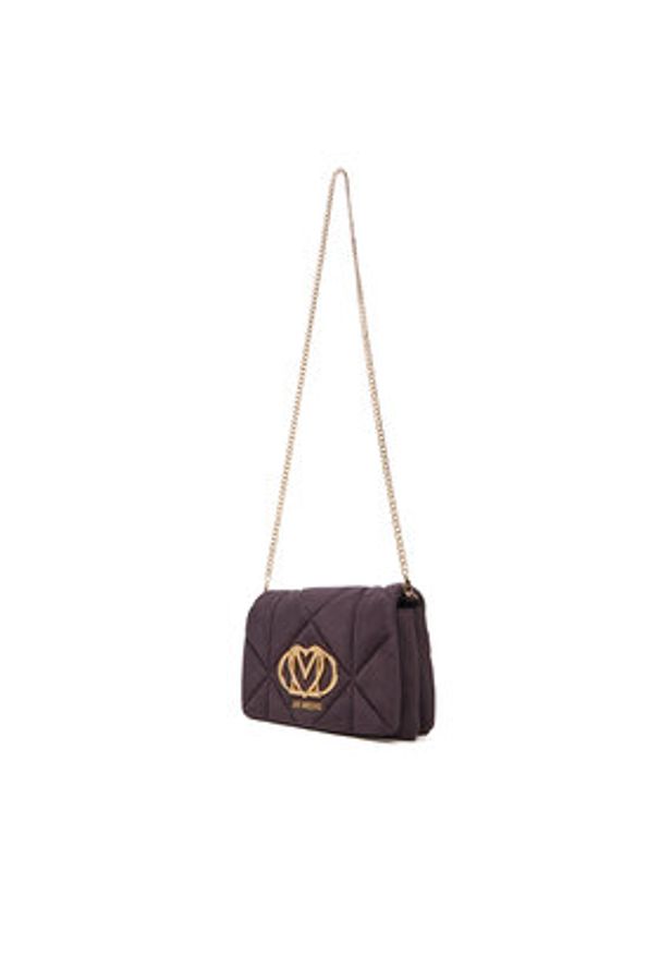 Love Moschino - LOVE MOSCHINO Torebka JC4043PP0NKE0650 Fioletowy. Kolor: fioletowy. Materiał: skórzane