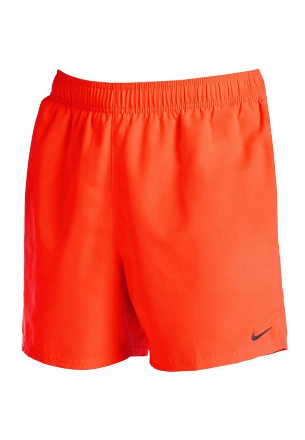 Spodenki kąpielowe męskie Nike Essential pomarańczowe NESSA560 822. Kolor: wielokolorowy, pomarańczowy, żółty