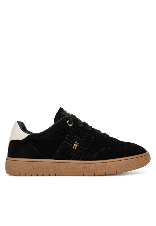 Sneakersy Elisabetta Franchi. Kolor: czarny