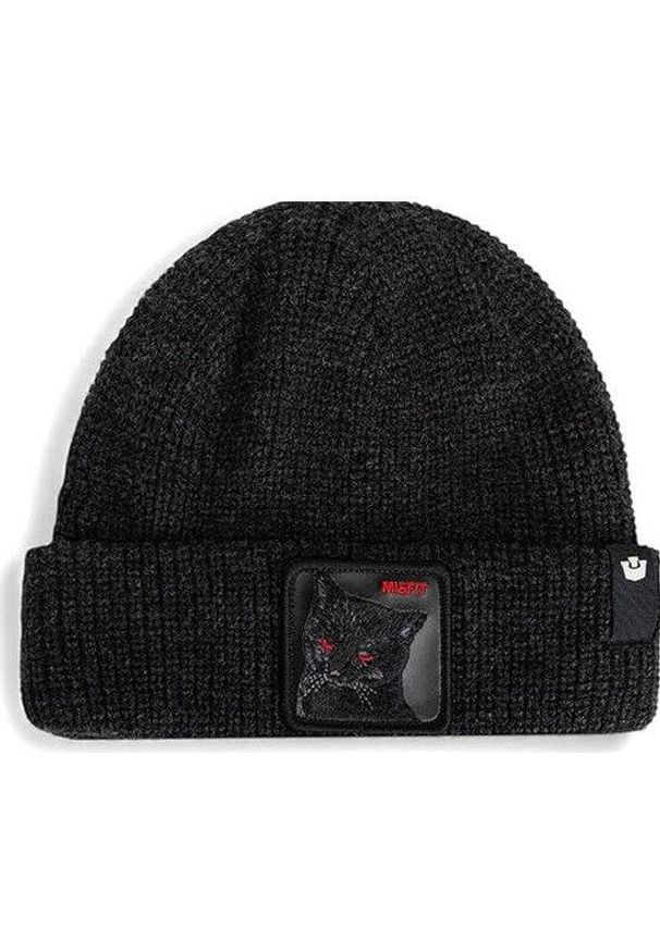 Czapka beanie Goorin Bros The Misfit czarna. Kolor: czarny